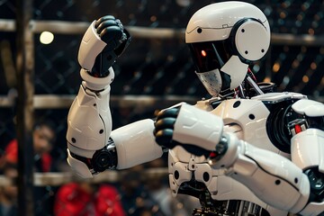 A robotic martial arts tournament with advanced combat algorithms