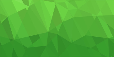 abstract green background with triangles and strip lines