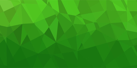 Obraz premium abstract green background with triangles and strip lines