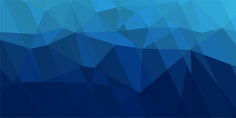 Obraz premium abstract blue background with triangles and strip lines