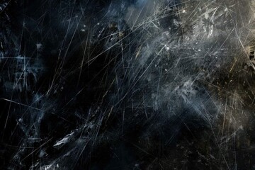  Digital Abstract Art: Dark, Intense, Space-Themed Background with Overlapping Lines and Dots