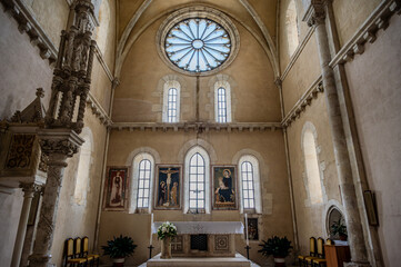 Obraz premium Manoppello, Abruzzo. Abbey of Santa Maria Arabona