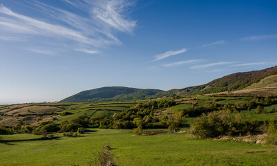 Molise, Italy. Spring landscapes