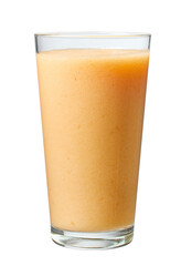 glass of fresh fruit smoothie