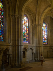 Fototapeta premium Lausanne Cathedral interior