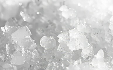  Microscopic View of Salt Crystals