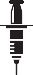 Medical Syringe Icon
