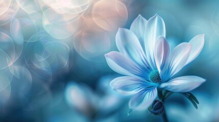 Flower with blurred background