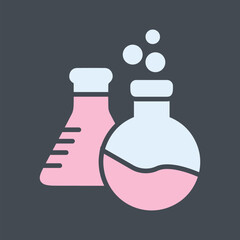 Flask Vector Icon