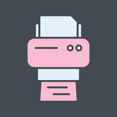 Printer Vector Icon