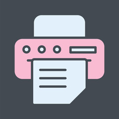 Printer Vector Icon