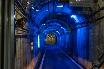 Fototapeta premium GWの黒部アルペンルート 針ノ木築道