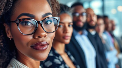 Collaborative Office Team Building with Diverse Professionals