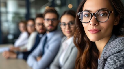 Fototapeta premium Office Diversity: Team-Building Among Business Leaders
