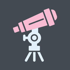 Telescope Vector Icon