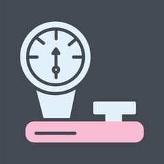 Weight Scale Vector Icon