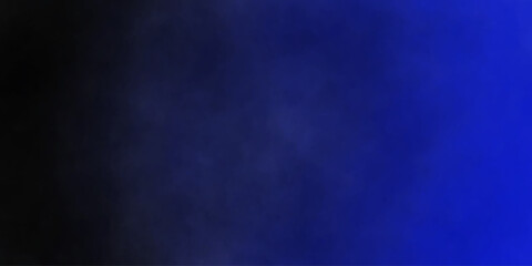 Obraz premium Blue and black abstract grunge texture smoke cloud isolated smog, vapour, mist overlay paper texture decorative vintage background.