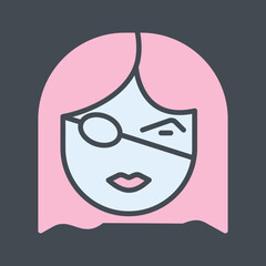 Eye Patch Vector Icon