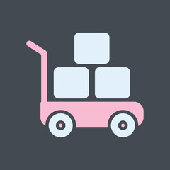 Pushcart Vector Icon