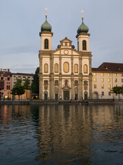 Obraz premium Luzern Jesuit Church