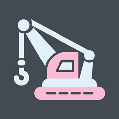 Crane I Vector Icon