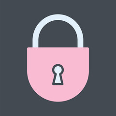 Padlock Vector Icon