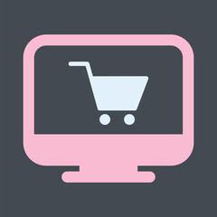 Online Shop Vector Icon