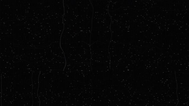 Hud Fui Grid Sci-Fi Background. VJs Film Noise on Analog TV Screen VHS Transitions Screen Glitches. Digital and Analogue Television or Monitor Interference. Digital television glitch pattern