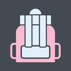 Backpack Vector Icon
