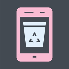 Recycle Bin Vector Icon