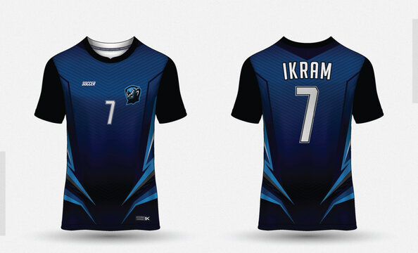 Sublimation Jersey black By Ikram raza