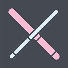 Pool Cue Vector Icon