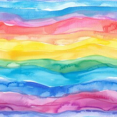 Vivid colors bleed together in a beautiful mess, capturing the ocean ever changing moods