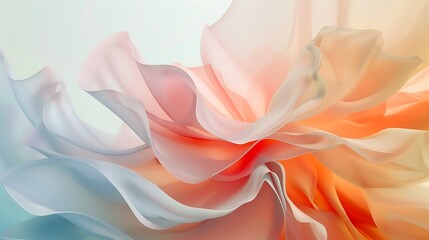 Obraz premium Ethereal Waves of Serenity