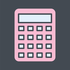 Calculator Vector Icon