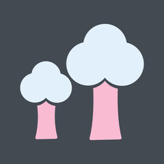Trees Vector Icon