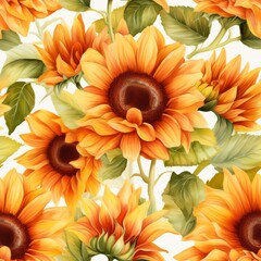 Floral Pattern Radiates Warmth and Energy