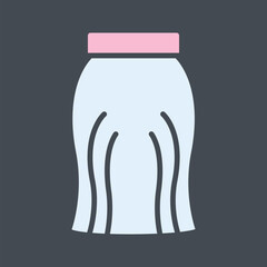 Skirt Vector Icon