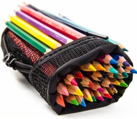  Vivid Pencil Case: A Colorful Display of Organized Creativity