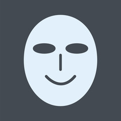 Ancient Face Mask Vector Icon