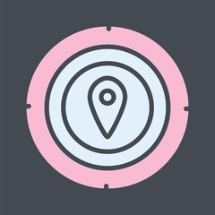 Target Location I Vector Icon