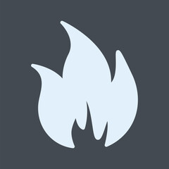 Flame Vector Icon