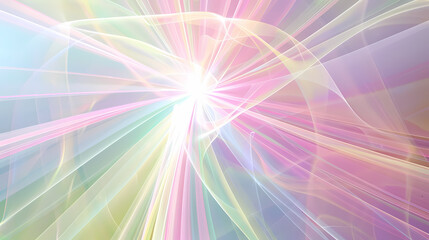Fototapeta premium Abstract colorful background with rays