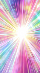 Obraz premium Abstract colorful background with rays