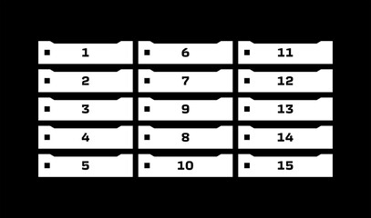 Mailbox (postbox) icon. A place for letters in an apartment building. Mail or letter symbol. Archive box or cell.