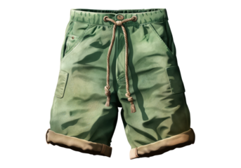 Boxer shorts isolated, transparent background, PNG, cutout.