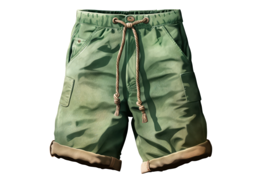 Boxer shorts isolated, transparent background, PNG, cutout.