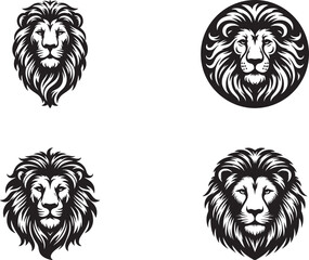 lion head set