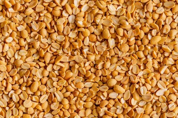 Fototapeta premium Roasted peanuts background
