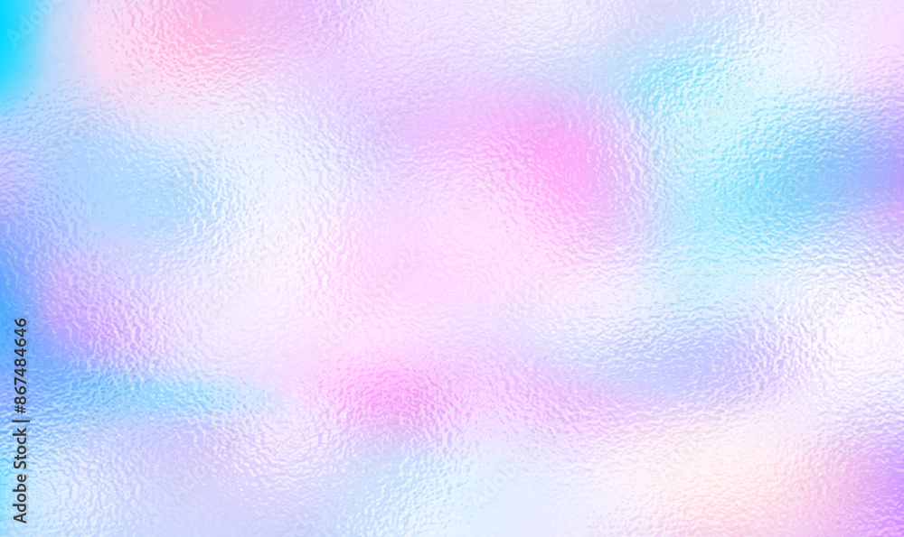 Poster rainbow holographic colorful vector background. iridescent mirror effect. pastel iridescent unicorn 